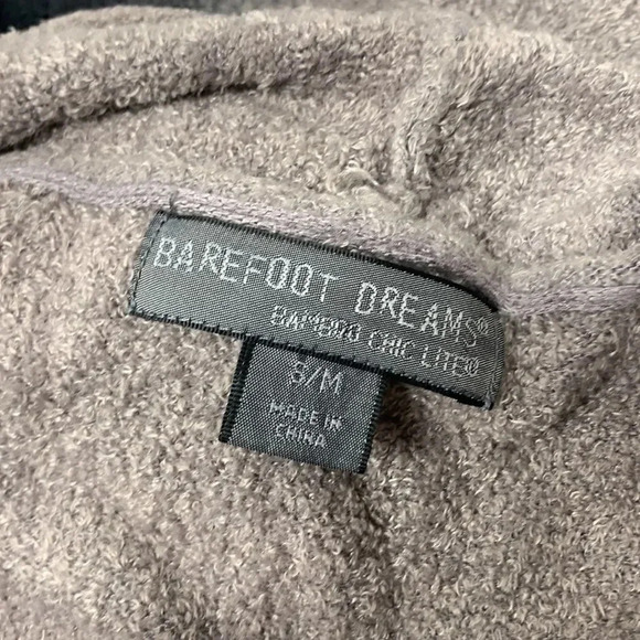 Barefoot Dreams Calypso Wrap Sweater Cardigan Knit Open Front Ombre #436 S / M - Picture 8 of 9